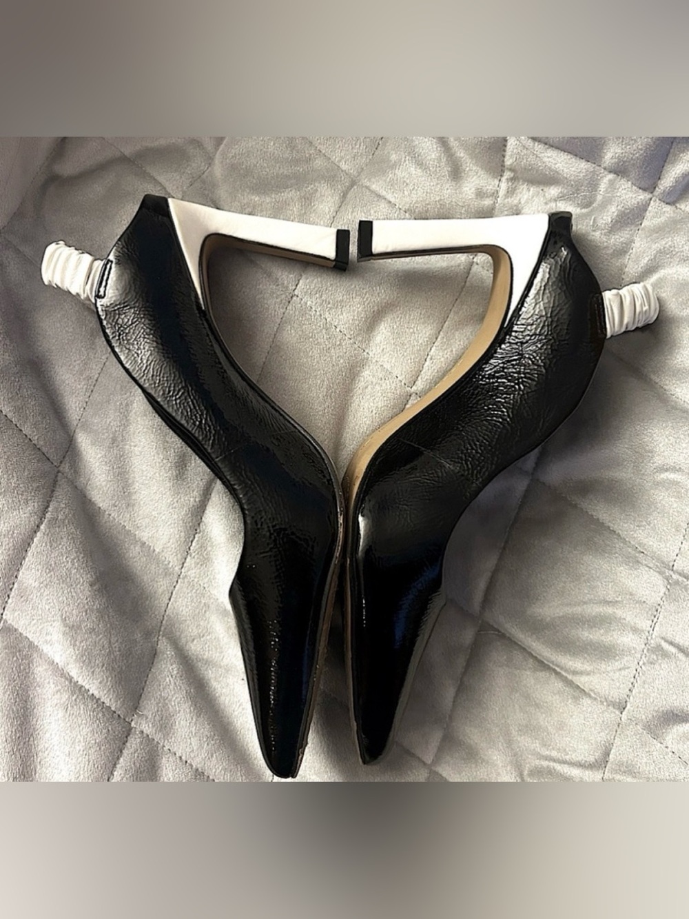 VINCE CAMUTO, Size 7 Women's Patent Leather Slingback Pumps - Picture 4 of 12